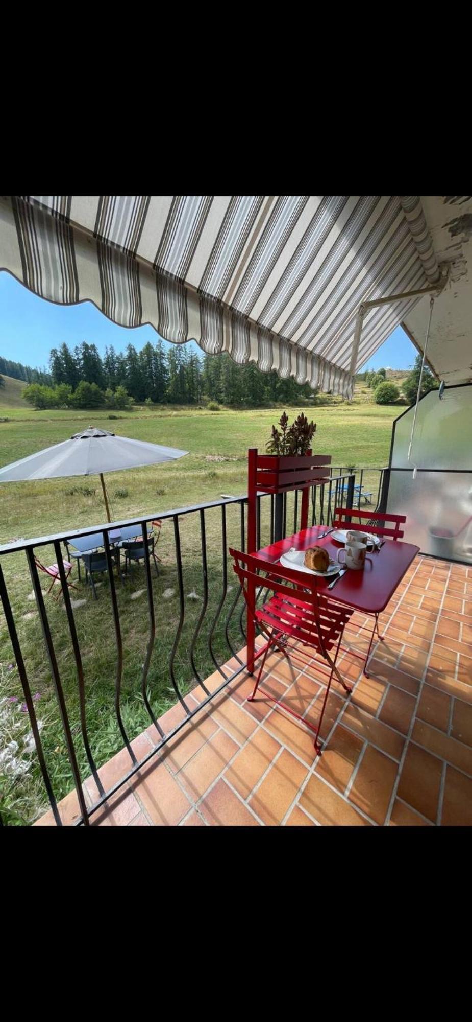 Studio Lumineux Avec Vue Et Acces Sur Les Pistes ! Coup De Coeur Valberg Exterior foto
